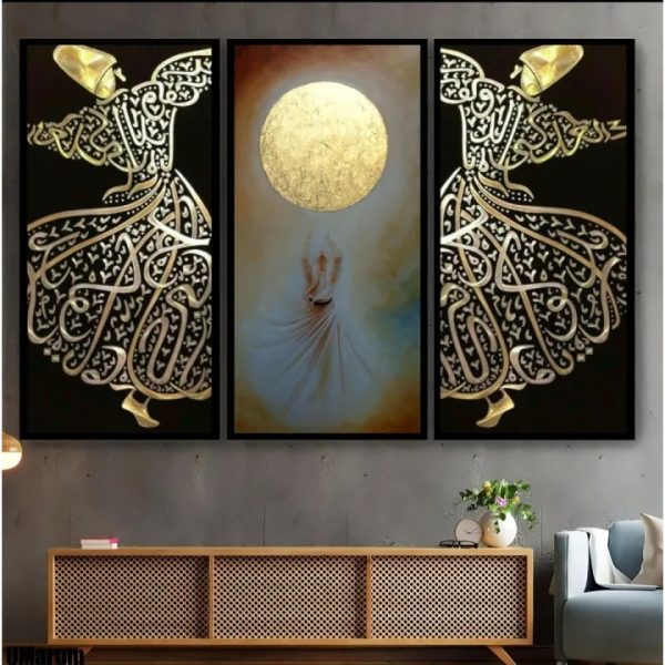 Set of 3 Mystic Wall Art for Home Decor